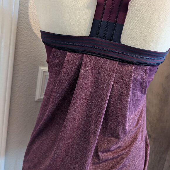 #142 🍋Lululemon Restless Tank Sz 6-Sm Heathered Plum - Picture 14 of 16